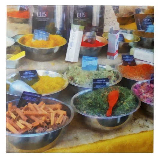 Kruidenkraam Tegeltje (Voorkant)