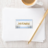 Kruidenlabel blauw etiket (Insitu)