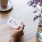 Kruidenleven: Lavendel, aanpasbaar Visitekaartje