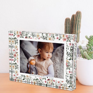 Kruidenrijke Rustieke Bloem Foto Blok