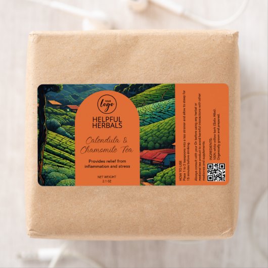 Kruidenthee Boerderij labels (Insitu)