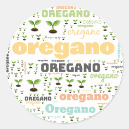 KRUIDENWOORD LABEL - OREGANO