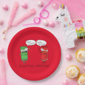 Kruiderijen Groeten Specerijen Papieren Bordje (Feest)