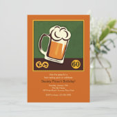 Kruik Bier Uitnodiging (Staand voorkant)