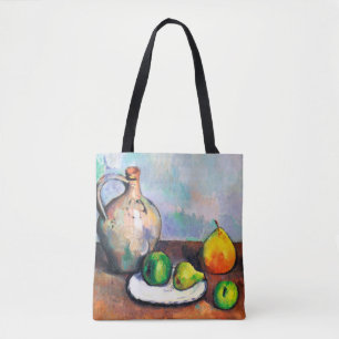 Kruik en Fruit, Paul Cezanne Draagtas