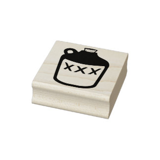 Kruik van Moonshine XXX Extra Sterk Rubberstempel