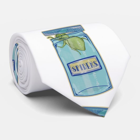 kruik van spinnen stropdas (Opgerold)