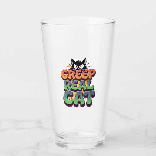 Kruip Het Echte Kat Glas (Voorkant)