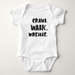 Kruip Loop Worstelen, worstelaar baby Romper
