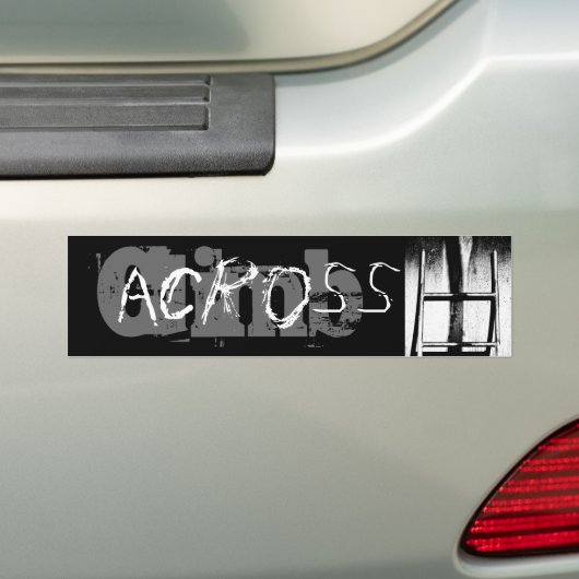 kruipen bumpersticker (Op auto)