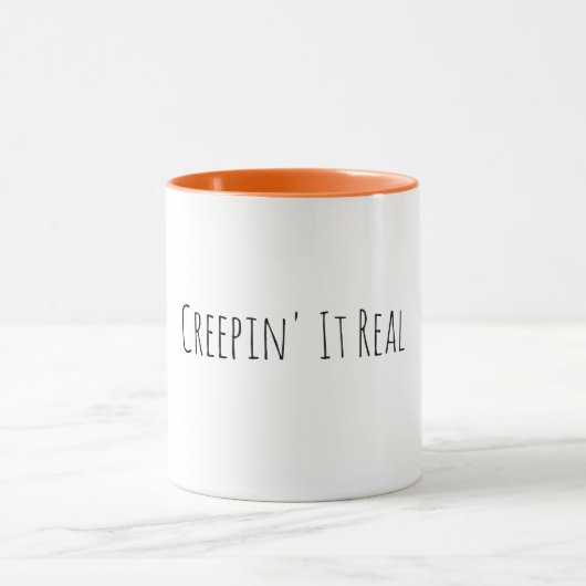 Kruipende koffiekop mok (Midden)