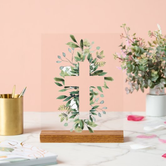 Kruis 2025 acryl bord (Huwelijk)