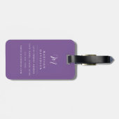 Kruis bagage label (Achterkant horizontaal)