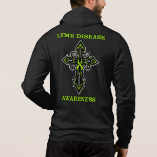 Kruis/bewustzijn... Lymziekte Hoodie