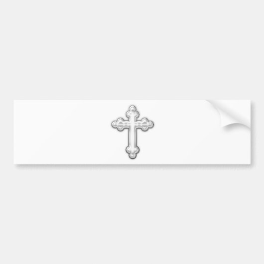 Kruis Bumpersticker (Voorkant)