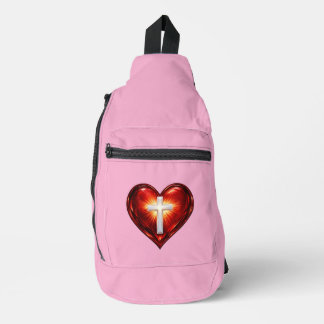 Kruis en Hart Sling Bag