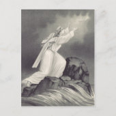 Kruis en Kroon Christelijk symbool Briefkaart (Voorkant)