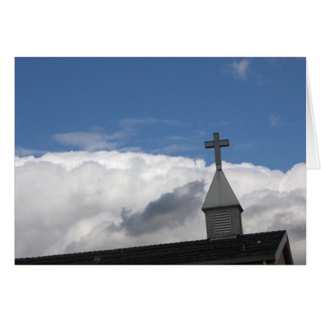 kruis en wolken (Voorkant Horizontaal)