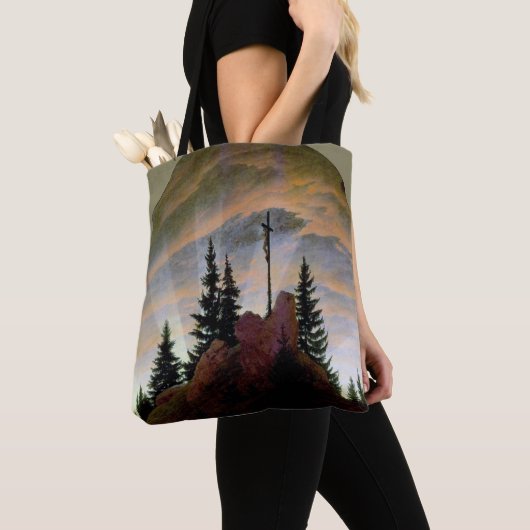 Kruis in de bergen, Friedrich Draagtas (Dichtbij)