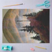 Kruis in de bergen, Friedrich Tissuepapier (Craft)