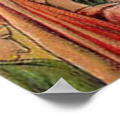 kruis met een dode slang poster (Hoek)