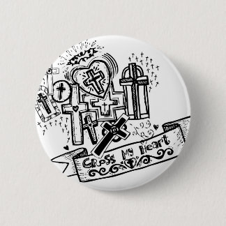 Kruis mijn hart. De Button Flair.