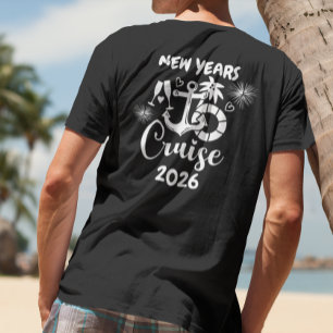 Kruis Nieuwjaars Cruise Familie Naam T-shirt