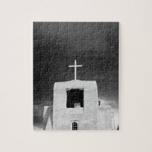 Kruis op oudste kerk, San Miguel, Santa Fe, Legpuzzel