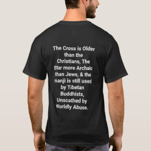 Kruis ouder dan Christus Hankamer Artjunkhaus Vred T-shirt