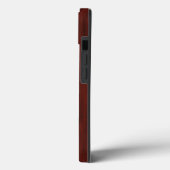 Kruis: roodbaars met gegraveerde witte pijn Case-Mate iPhone case (Achterkant / Links)