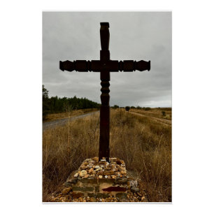 Kruis Sint-Jacobsweg Poster Perfect Poster