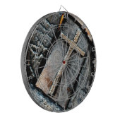 Kruis van bescherming dartbord (Voorkant Links)