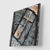 Kruis van bescherming vierkante klok (Hoek)