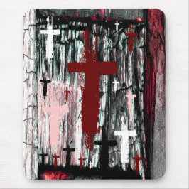 Kruis van de gemodelleerde muismat