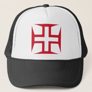 Kruis van de Orde van Christus Trucker Pet