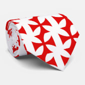 Kruis van de Templar van de Knachten Stropdas (Opgerold)