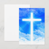 Kruis van Licht Jezus Christus  Christelijk (Voorkant / Achterkant)