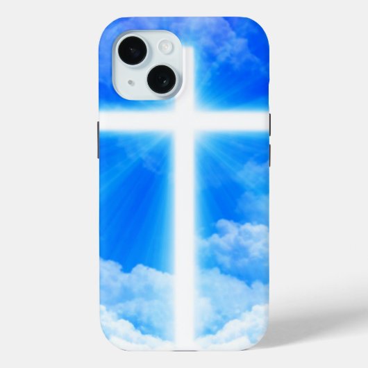 Kruis van Licht Jezus Christus  Christelijk Case-Mate iPhone Case (Achterkant)