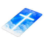 Kruis van Licht Jezus Christus  Christelijk Magneet (Linkerzijde)