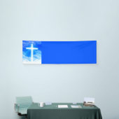 Kruis van Licht Jezus Christus  Christelijk Spandoek (Beurs)