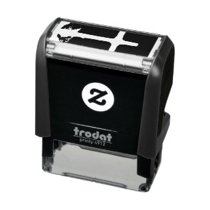 Kruis van Licht Jezus Christus  Christelijk Zelfinktende Stempel