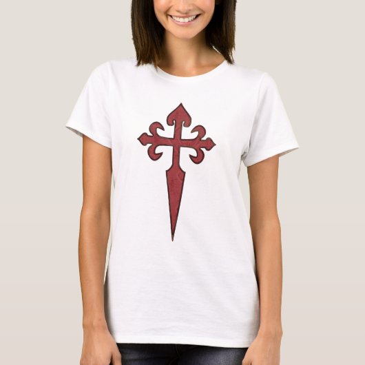 Kruis van Saint James T-shirt (Voorkant)
