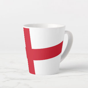 Kruis van St. George ~ Vlag van Engeland Latte Mok