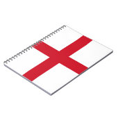 Kruis van St. George ~ Vlag van Engeland Notitieboek (Linkerzijde)