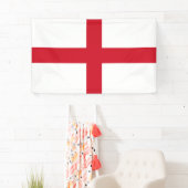 Kruis van St. George ~ Vlag van Engeland Spandoek (Insitu)