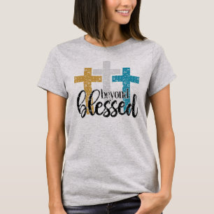 Kruis verder weg dan geblesseerd t-shirt