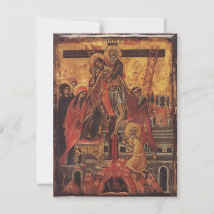 Kruisafdaling door Johann Apakass Briefkaart
