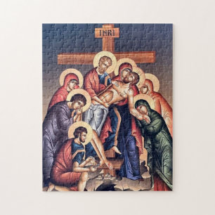 Kruisafname Orthodoxe Christelijke Icoon Legpuzzel