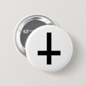 Kruisantichrist Ronde Button 5,7 Cm (Voorkant /achterkant)