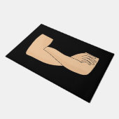 Kruisarmen Deurmat (Schuin)